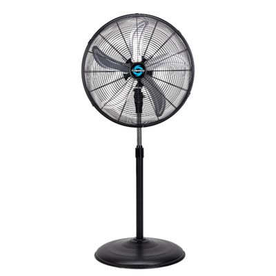 Tornado 20 Inch High Velocity Metal Oscillating Pedestal Fan Commercial, Industrial Use 3 Speed 5000 CFM 1/6 HP 6.6 FT Cord UL Safety Listed