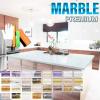 JDMBESTBOY 5FT x 7FT Free Tool Kit Faux Matte Marble Granite Vinyl Furniture Kitchen Cabinets Counter Top Wrap Roll Home Decor Cover Decal Adhesive Film D06-1 view 1