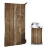 Moslion Quick Dry Hand Towel Rustic Old Barn Wood Bath Hand Towel Decorative for Bathroom/Kitchen 15x31 Inch view 1