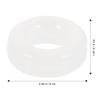 ARTIBETTER Anti-Slip Ring for Eyeglasses Temple Tips Silicone Retainers for Glasses Comfort and Stability Fits Reading Glasses Sunglasses Semi-Transparent Durable Design view 2