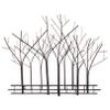 DecorShore Winter Trees Metal Wall Art Sculpture, Contemporary Bronze Metal Wire Sculpture Wall Decor Art for Home Office view 1