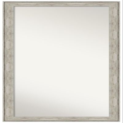 Amanti Art Silver Full Length Mirror, 65x29 Crackled Metallic Tall Free Standing Body Wall Mirror Full Length for Dressing, Country Rustic Frame, Lean on Floor or Hang, Wall Decor