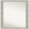 Amanti Art Silver Full Length Mirror, 65x29 Crackled Metallic Tall Free Standing Body Wall Mirror Full Length for Dressing, Country Rustic Frame, Lean on Floor or Hang, Wall Decor view 1
