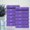 Ample Decor Hand Towel 18 X 28 Inch Pack of 12 600 GSM 100% Cotton, Oeko Tex Certified Soft Absorbent Thick Durable Premium Quality, for Hotel, Bathroom, Spa, Gym - Machine Washable - Purple view 2