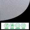 Blulu 8 Pieces Round Silicone Dehydrator Sheets, Non-stick Fruit Dehydrator Mats, Reusable Steamer Mat Mesh Sheet for Fruit Dryer view 3