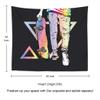 Qryipd Tapestry Wall 60 X 80 Inch Boy Skater in Jeans and Sneakers Skateboard Street Cultures Girl Print Polyester Wall Decor for Bedroom Livingroom Dorm Decoration view 3