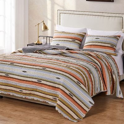 BLACK FOREST DECOR Mesa Sunrise Quilt Bed Set - Full/Queen