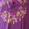 CAMBRIA FLORAL TABLE TOPPER, TABLE RUNNER AND BONUS PILLOW COVER - HAND EMBROIDERED view 1