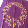 CAMBRIA FLORAL TABLE TOPPER, TABLE RUNNER AND BONUS PILLOW COVER - HAND EMBROIDERED view 2