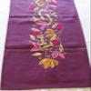 CAMBRIA FLORAL TABLE TOPPER, TABLE RUNNER AND BONUS PILLOW COVER - HAND EMBROIDERED view 3