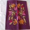 CAMBRIA FLORAL TABLE TOPPER, TABLE RUNNER AND BONUS PILLOW COVER - HAND EMBROIDERED view 4