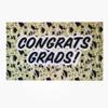 Congrats Grad! Graduation Banner 3ft x 5ft Polyester Banner for Indoor/Outdoor Use view 1