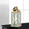 Nikki Chu Home Savannah Medium White Lantern view 2