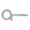National Hardware N260-152 Q Hangers Ceiling Hanging String Lights More Sturdy Than Cup Hooks, 12 Count (Pack of 1), Stainless Steel view 1