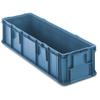 Lewis Bins+ ORBIS Stakpak Plastic Long Stacking Container, 48 x 22-1/2 x 7-1/4, Blue view 1