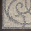 Nourison Home Palamos Cream Grey 2'2" x 7'6" Area Rug - Easy Clean, Non Shedding, Bed Room, Living Room, Dining Room, Kitchen (8' Runner) view 4
