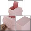 Asking 1.8 Gallon Small Trash Can with Swing-top Lid, Plastic Garbage Bin, Pink view 4