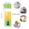 Portable Electric USB Juicer Blender Cup, Mini Blender for Shakes and Smoothies, Juice - 380ml, Six Blades, Green view 3