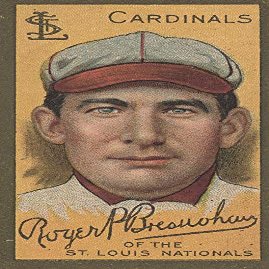 Roger Bresnahan, St. Louis Cardinals, Baseball Card Portrait Canvas ...