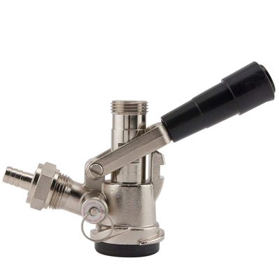 Bev Rite American Sankey Keg Coupler, D System, Stainless Steel Probe