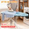 Ironing Board Cover and Pad, 21x57 Extra Large Thick Iron Padding, Scorch & Stain Resistant Ironing board cover, Heavy Duty Iron Board Padded with Adjustable Fasteners Elastic Edge, Berry Blue view 2