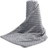 Acdyion Weighted Blanket Cover 60x80, Grey Minky Dot & Fleece Removable Duvet Cover with 12 Ties, Washable Fabric for 60x80 Weighted Blankets, Soft Minky and Cozy Fleece Dual-Sided Cover view 1