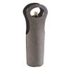 14.5" Gray Leatherette Wine Holder view 1