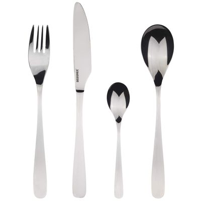 Bergner Q3483 24-Piece Stainless Steel Cutlery Set