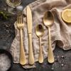 Bergner Q3459 24-Piece Cutlery Set in Stainless Steel Munich Champagne Matt Collection view 2