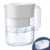 Waterdrop PT-07W Water Filter Pitcher, 10-Cup, NSF Certified, 200-Gallon Long-Life Filter, Improves Coffee & Tea Taste, Reduces PFOA/PFOS and Chlorine, 5X Longer Filter Life, White view 1