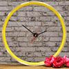 Bikes Bazaar Clock, Aluminium, Yellow, One Size view 2