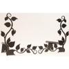 Design Specialties Fireplace Ivy Design Black Andiron view 2