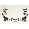Design Specialties Fireplace Ivy Design Black Andiron view 3