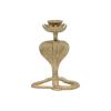 Brass Dakota Snake Taper Candle Holder view 1