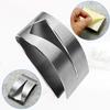Boao 4 Pcs Self Adhesive Towel Hook Holder Grabber Stainless Steel Kitchen Dish Towel Hook Wall Mount Non Drilling Hangers Rack Hand Tea Holders for Bathroom Accesories Kitchen Gadgets (Silver) view 4