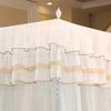 Yosoo123 Elegant Canopy Bed Curtains Luxury Princess Four Corner Post Bed Curtain Canopy Netting Net Bedding(120 * 200 * 200) view 3