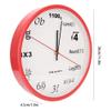 Fdit Silent Quartz Decorative Wall Clock Hanging Clock Home Decoration view 2