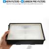 Gazeer Replacement Filter B (4 Pack) + Carbon Pre Filter(4 Pack) Compatible with Holmes HAPF600 HAPF600D HAPF600D-U2 view 2