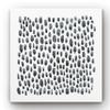 Renditions Gallery Abstract Paintings for Home Decor Blue Grey Tessera Canvas Wall Hanging Prints for Office Living Room Kitchen Decorations - 40"x40" LT34 view 1