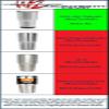 WraptorSkinz Skin Wrap compatible with 2017 and newer RTIC Tumblers 30oz Liquid Metal Chrome Neon Teal (TUMBLER NOT INCLUDED) view 3