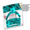 WraptorSkinz Skin Wrap compatible with 2017 and newer RTIC Tumblers 30oz Liquid Metal Chrome Neon Teal (TUMBLER NOT INCLUDED) view 4