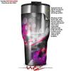WraptorSkinz Skin Wrap compatible with 2017 and newer RTIC Tumblers 30oz ZaZa Pink (TUMBLER NOT INCLUDED) view 2