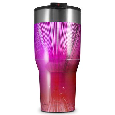 WraptorSkinz Skin Wrap compatible with 2017 and newer RTIC Tumblers 30oz Bent Light Pinkish (TUMBLER NOT INCLUDED)