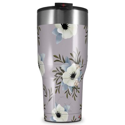 WraptorSkinz Skin Wrap compatible with 2017 and newer RTIC Tumblers 30oz Poppy Pink (TUMBLER NOT INCLUDED)