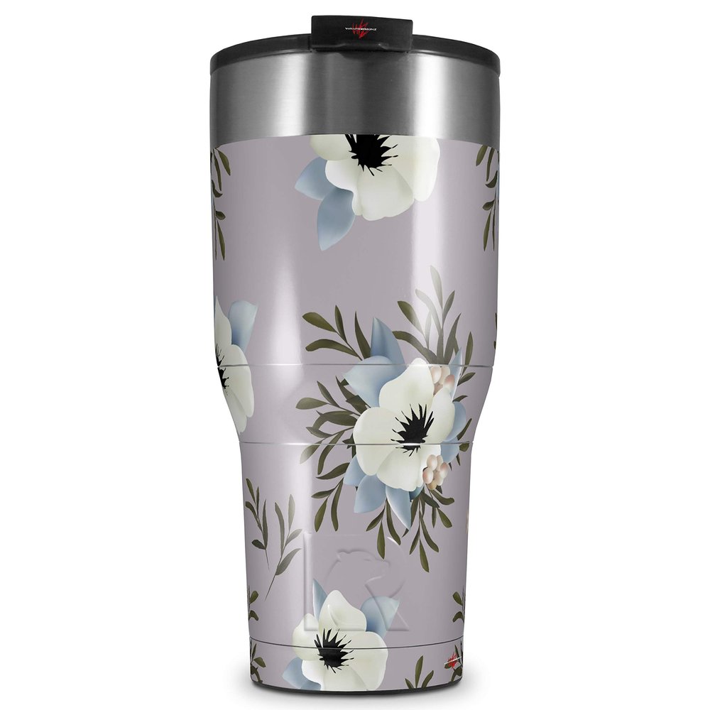 WraptorSkinz Skin Wrap compatible with 2017 and newer RTIC Tumblers 30oz Poppy Pink (TUMBLER NOT INCLUDED)