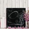 Renditions Gallery Canvas Wall Art for Home Decor Black & White Scribbles Abstract Paintings for Dining Living Room Kitchen Decorations - 40"x40" LT34 view 3