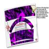 WraptorSkinz Skin Wrap compatible with 2017 and newer RTIC Tumblers 30oz Liquid Metal Chrome Purple (TUMBLER NOT INCLUDED) view 4