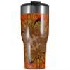 WraptorSkinz Skin Wrap compatible with 2017 and newer RTIC Tumblers 30oz Flower Stone (TUMBLER NOT INCLUDED) view 1