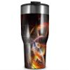 WraptorSkinz Skin Wrap compatible with 2017 and newer RTIC Tumblers 30oz Solar Flares (TUMBLER NOT INCLUDED) view 1