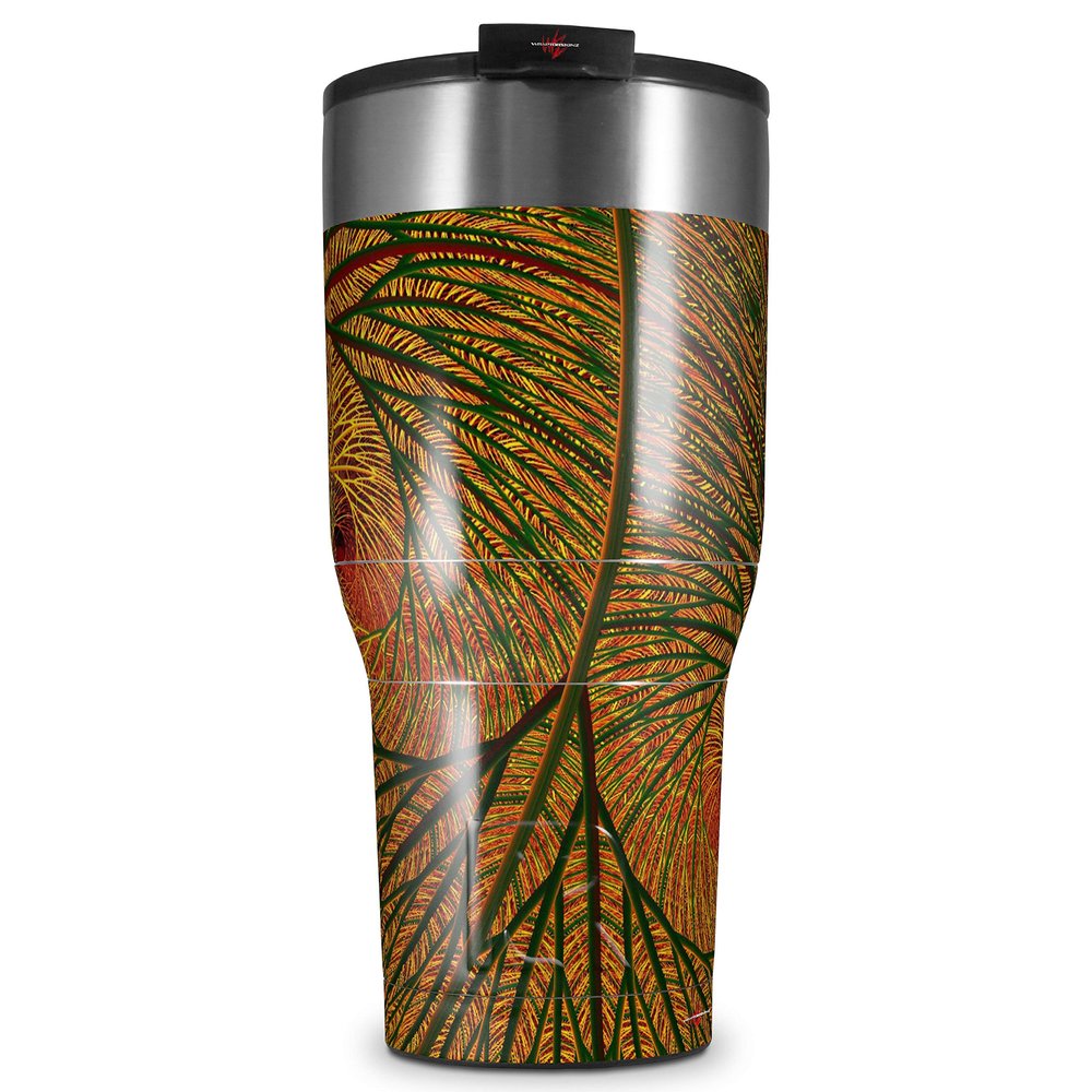 WraptorSkinz Skin Wrap compatible with 2017 and newer RTIC Tumblers 30oz Natural Order (TUMBLER NOT INCLUDED)